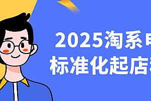 2025淘系电商标准化起店私教
