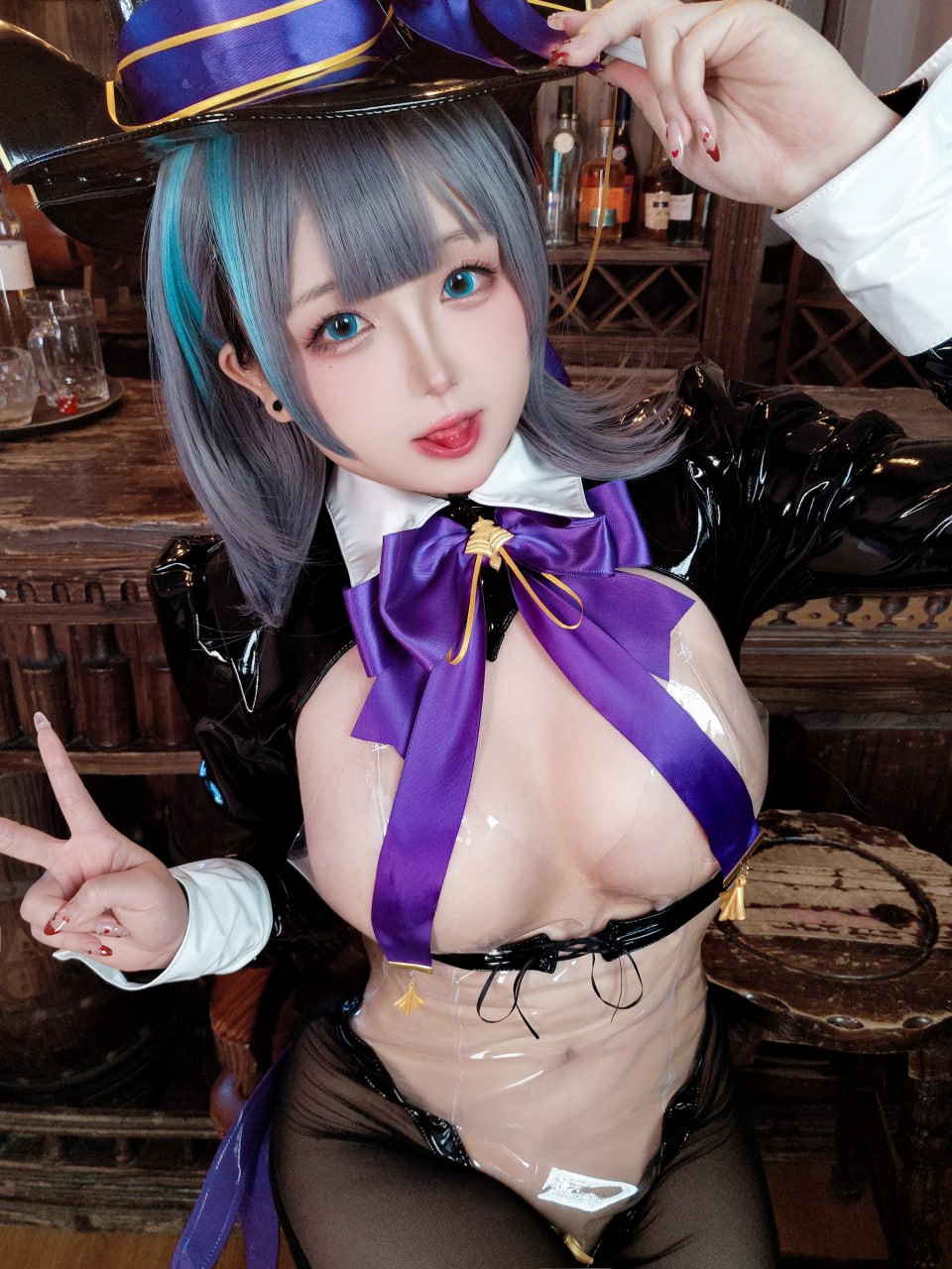 好图欣赏-日奈娇 – 柴郡魔术师